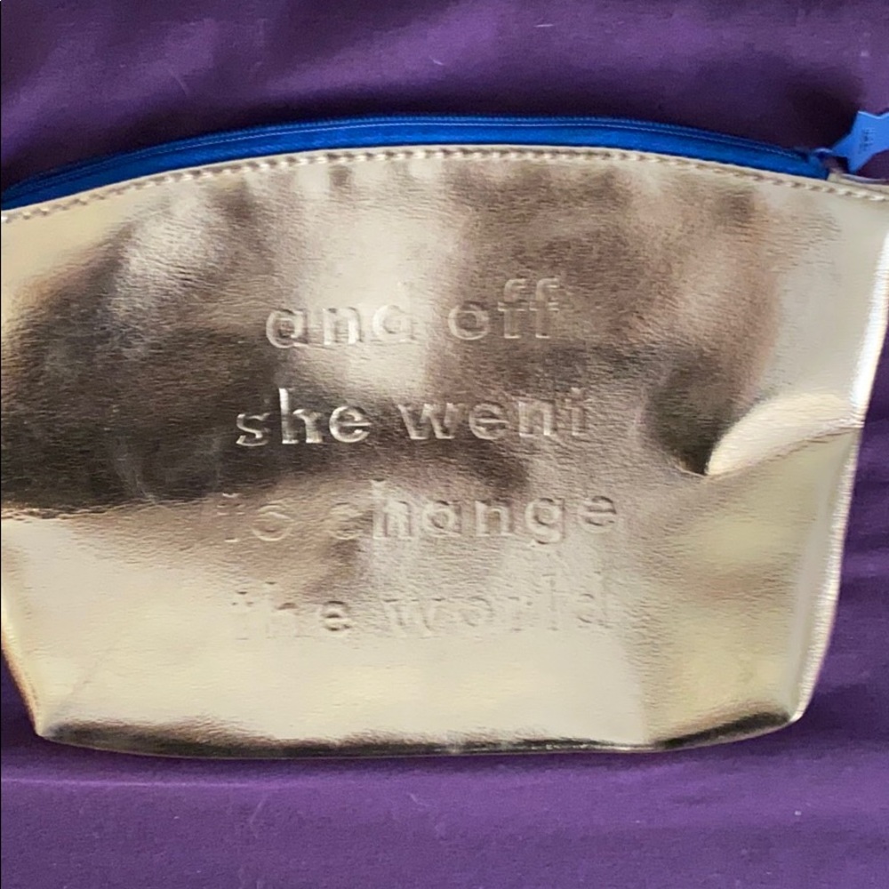 multiple makeup bags and train case